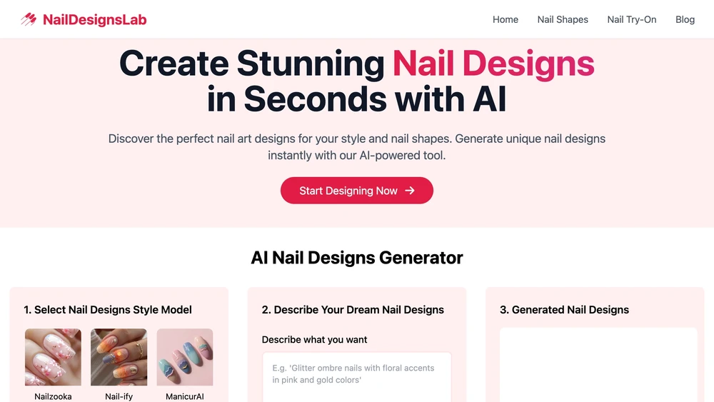 AI Nail Designs Lab