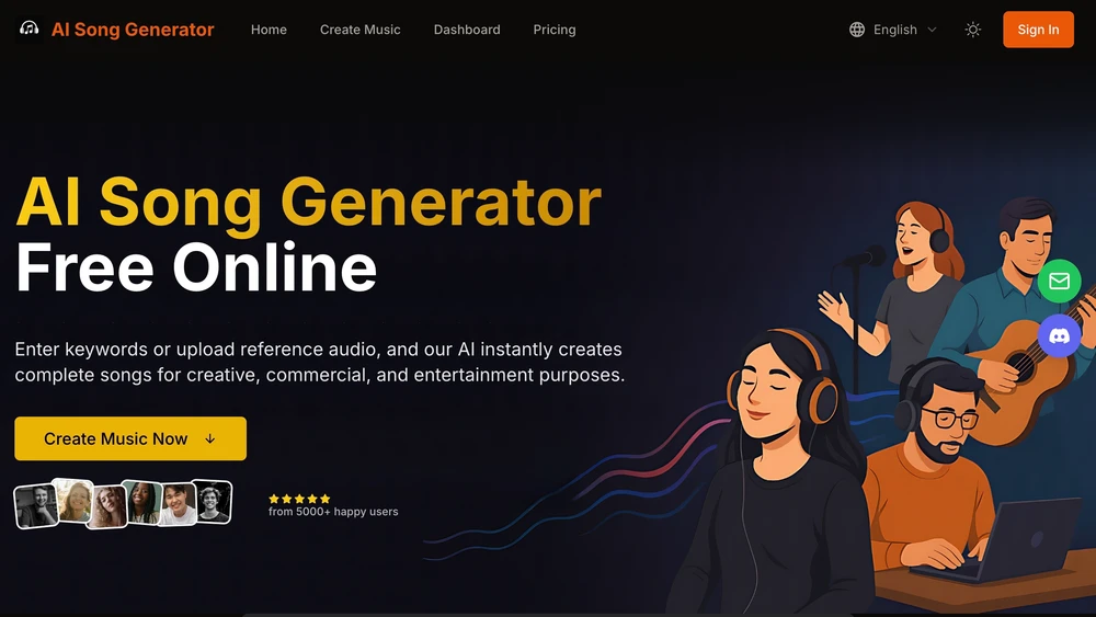 AI Song Generator Free Online