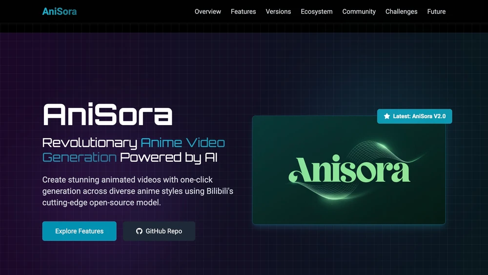 AniSora made by bilibili