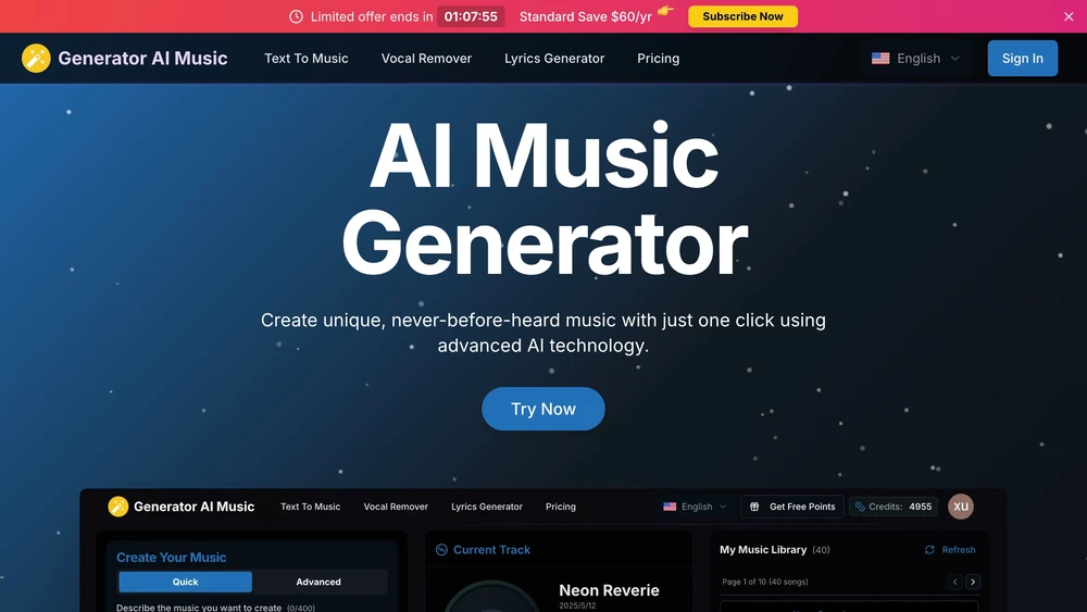 Generator AI Music Free Online