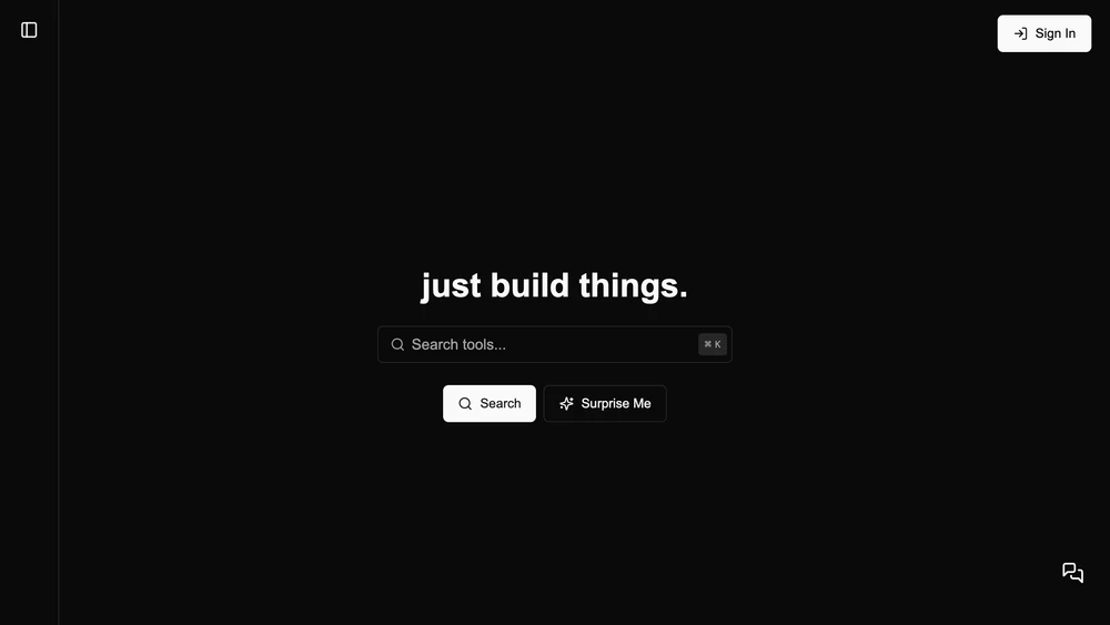 just build things