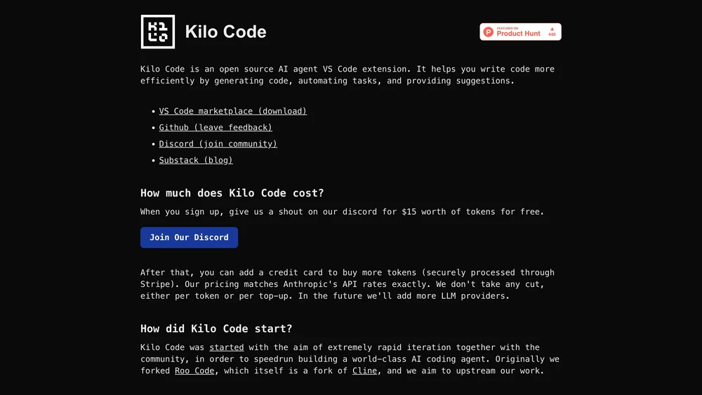 Kilo Code