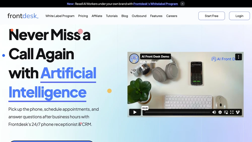 My AI Frontdesk