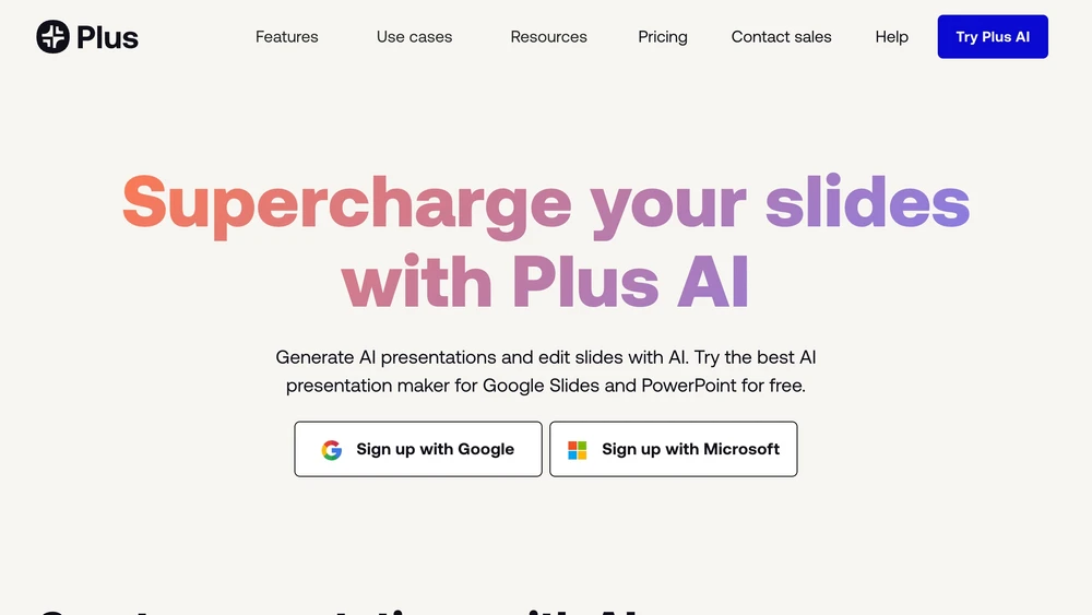 Plus AI