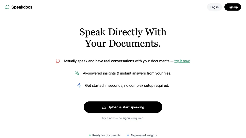 SpeakDocs